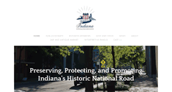 Desktop Screenshot of indiananationalroad.org