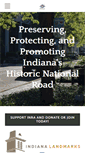 Mobile Screenshot of indiananationalroad.org